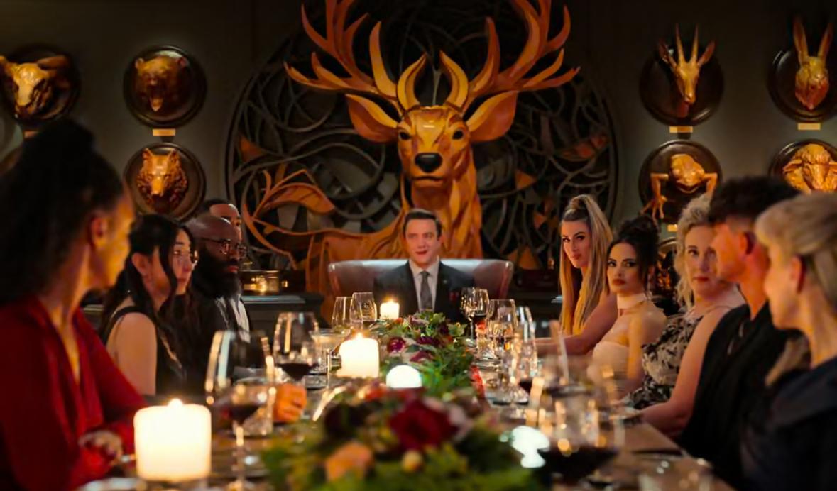 How the elimination room looked on film