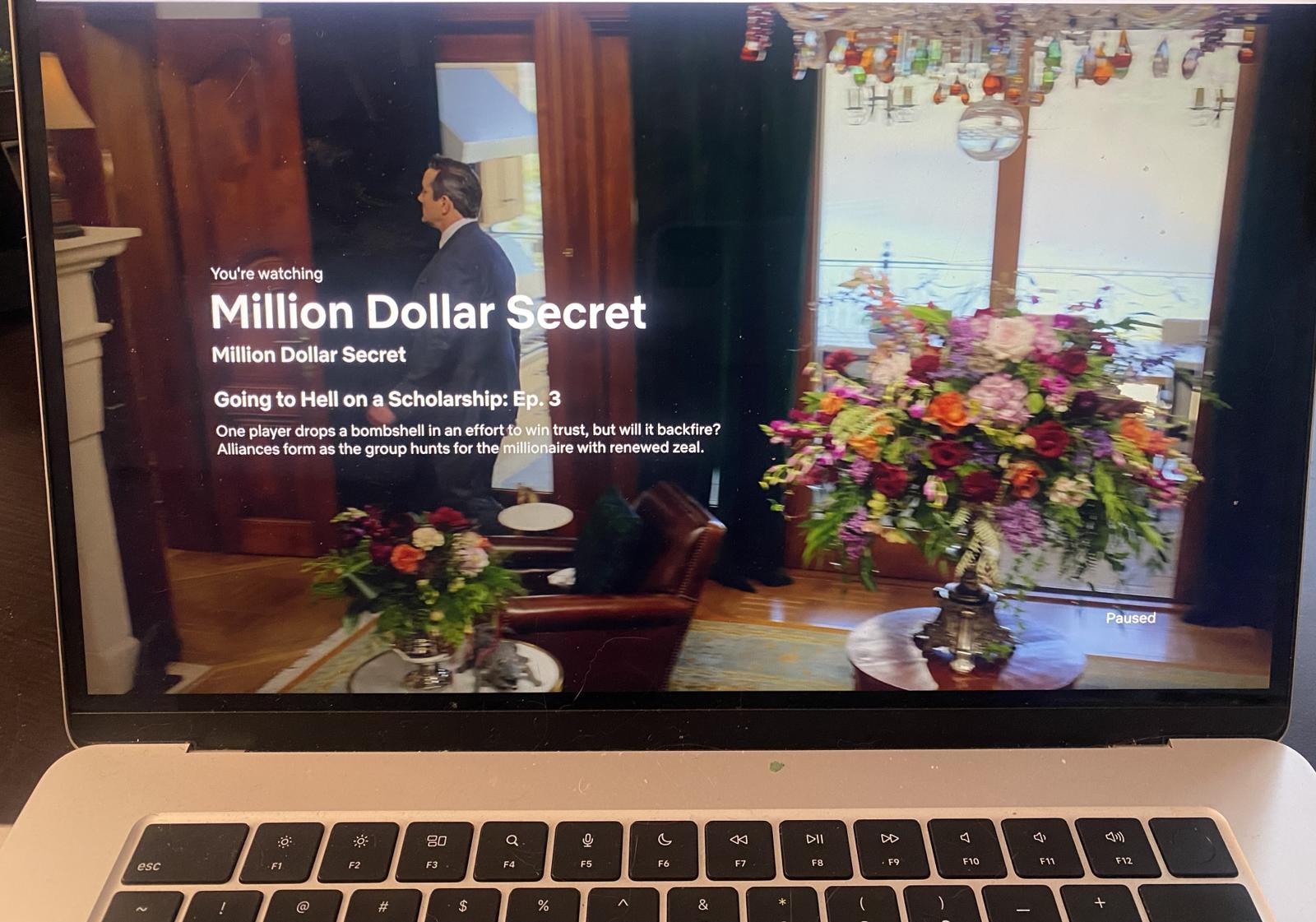 How the Chandelier Room looked on film — Episode 3, with host Peter Serafinowicz