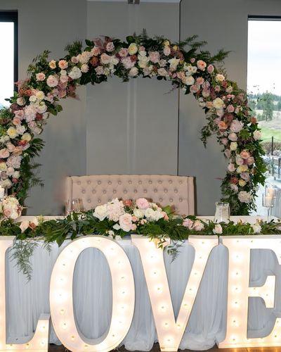 Kevin Reception Arch