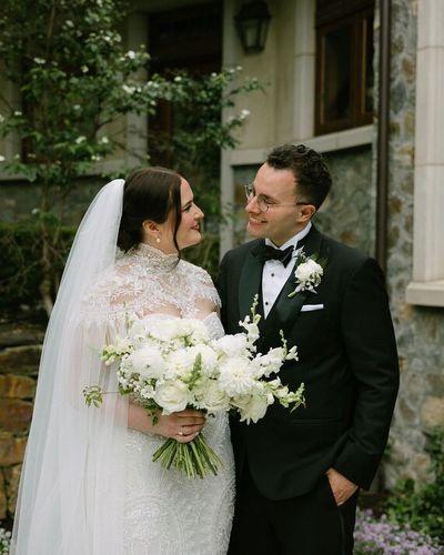 Abby 13 Bride And Groom Dahlia