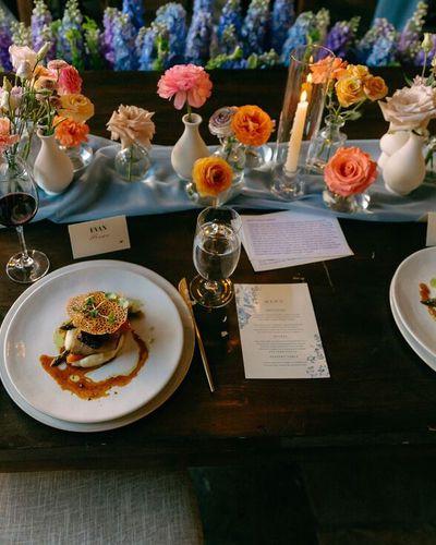 Abby 21 Bud Vase Tablescape