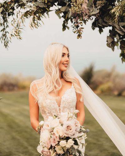 Cascading Bridal Bouquet