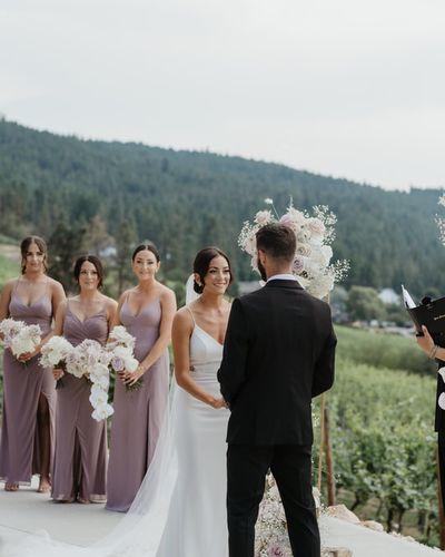 Kayla Ceremony Bridesmaids