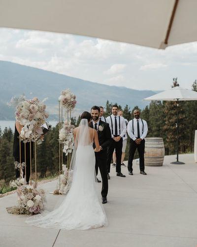 Kayla Ceremony Groomsmen