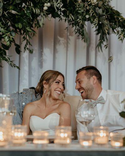 Draping Greenery Arch