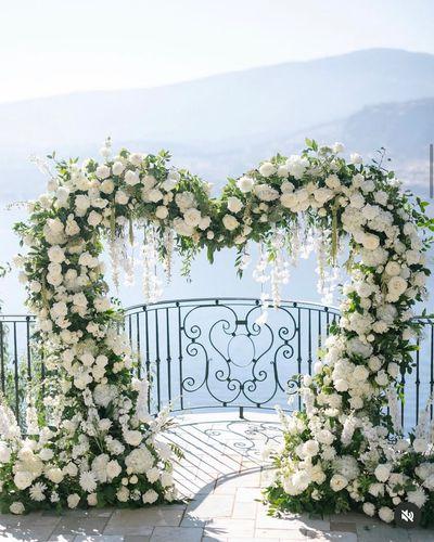 Sofiia White And Green Florals