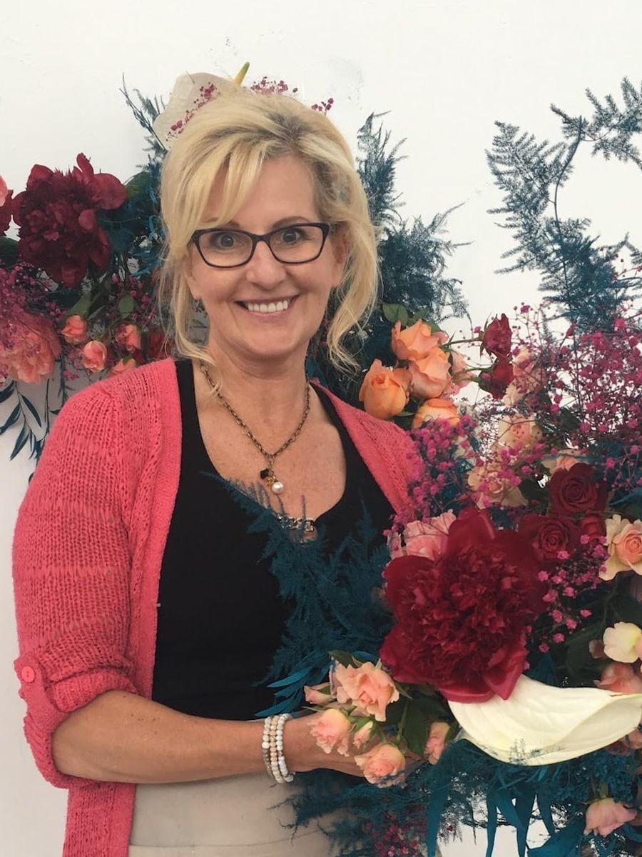 Connie Baker, floral designer