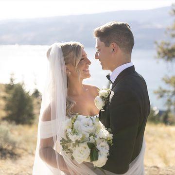 Deziree and Christian wedding florals